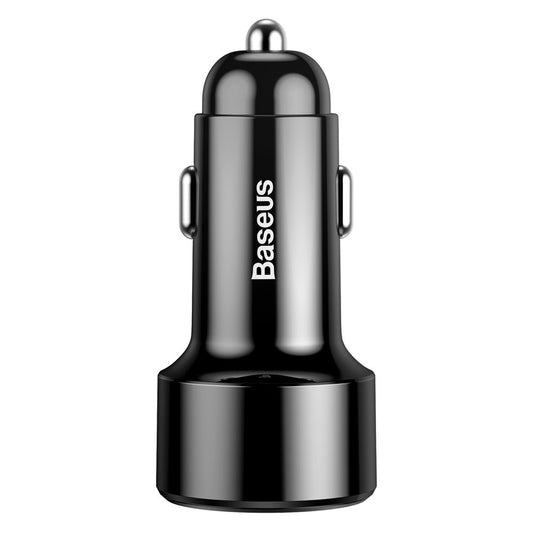 Nabíječka do auta Baseus Magic Display Series, 45W, 6A, 2 x USB-A, černá CCMLC20A-01
