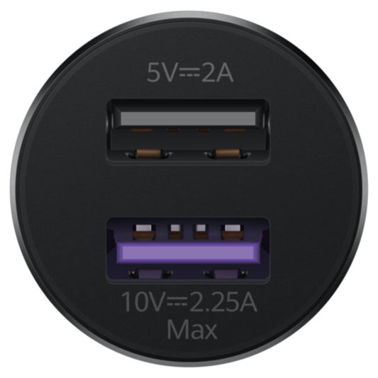 Nabíječka do auta s kabelem USB-C Huawei CP36, 22,5 W, 2,25 A, 2 x USB-A, černá 55034029