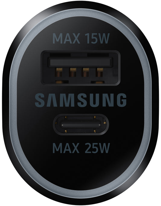 Nabíječka do auta Samsung, 40W, 2A, 1 x USB-A - 1 x USB-C, černá EP-L4020NBEGEU