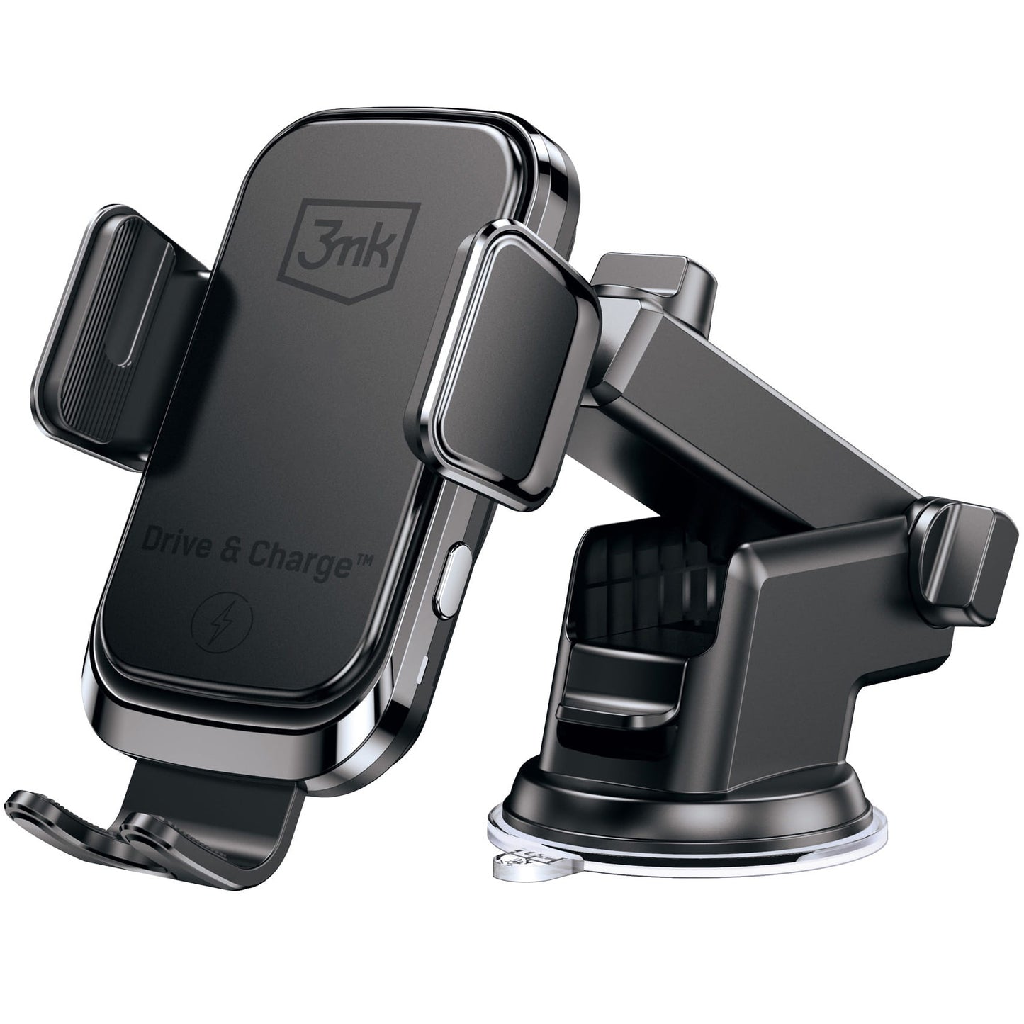 3MK Drive&Charge Wireless Car Charger, 15W, 1.67A, Black