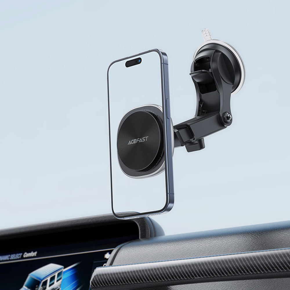 Bezdrátová autonabíječka Acefast D42, 15W, 1.67A, Stříbrná