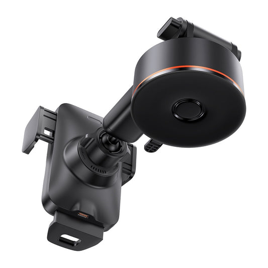 Bezdrátová nabíječka do auta Baseus Wisdom Dash, 15 W, 1,67 A, černá CGZXX00010101