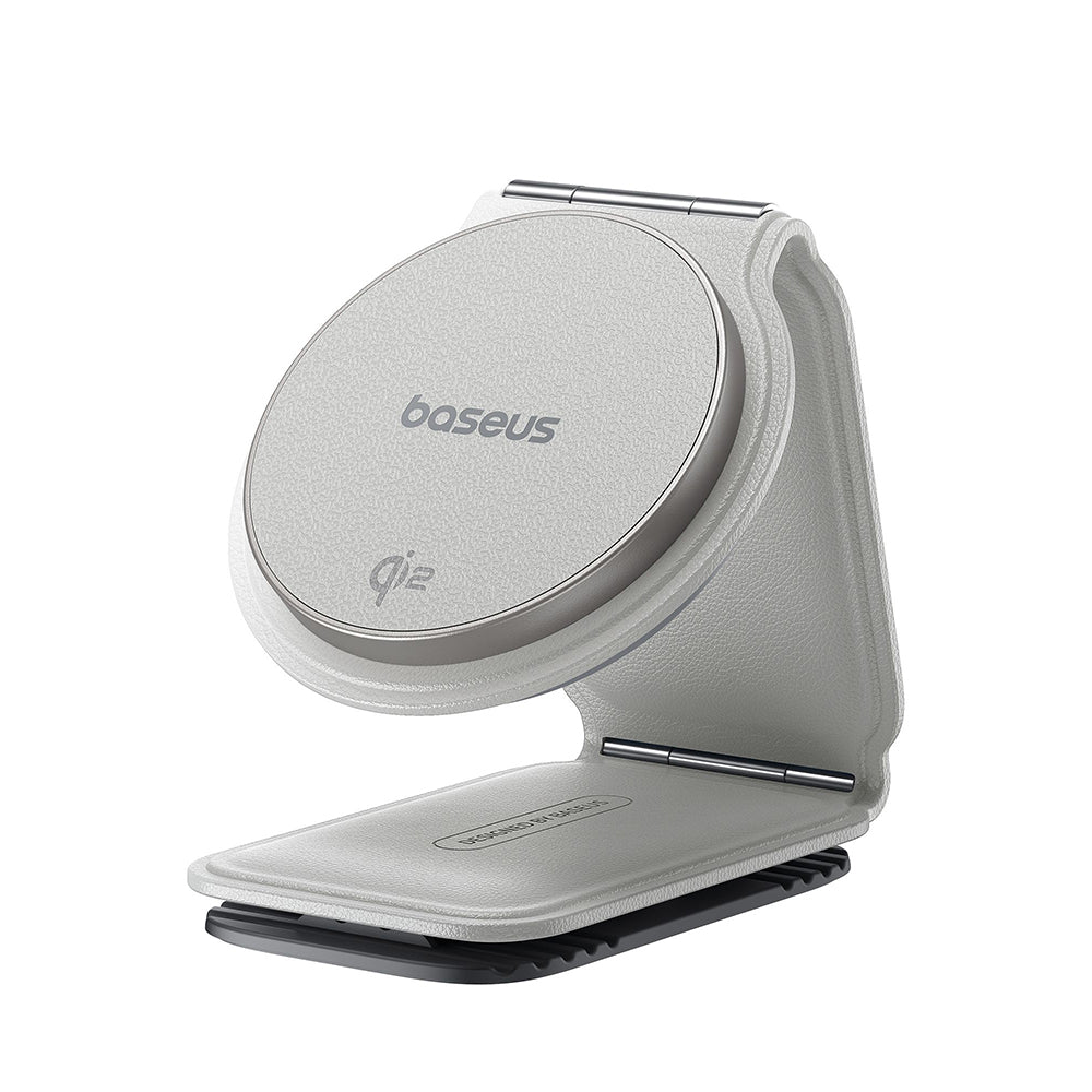 Bezdrátová auto nabíječka Baseus PrimeTrip C02, 15W, 1.67A, Stříbrná C40169003211-00