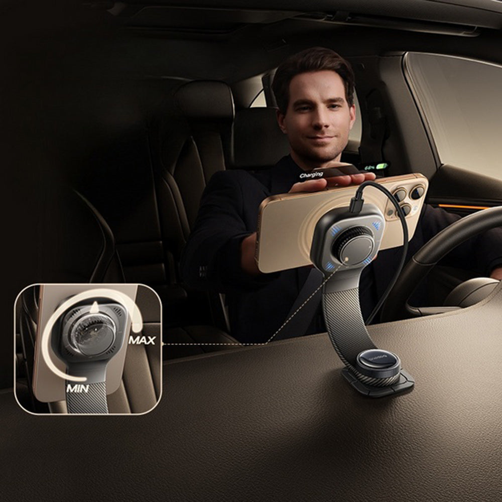Bezdrátová autonabíječka Baseus PrimeTrip C03 Pro, 15W, 1.67A, Černá C0013701