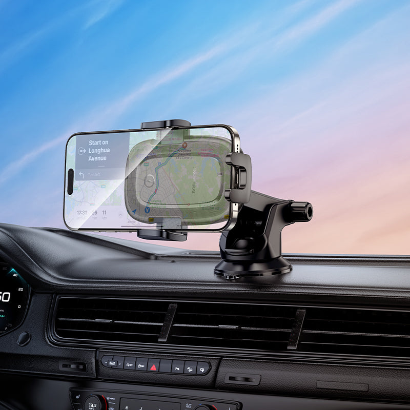 Bezdrátová autonabíječka Borofone BH223 Follower, 15W, 1.67A, Černá