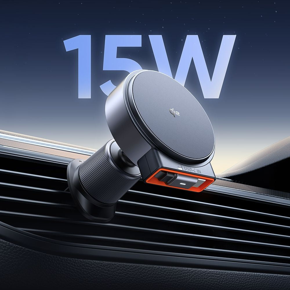 Bezdrátová autonabíječka McDodo CH-0090, 15W, 1.67A, černá
