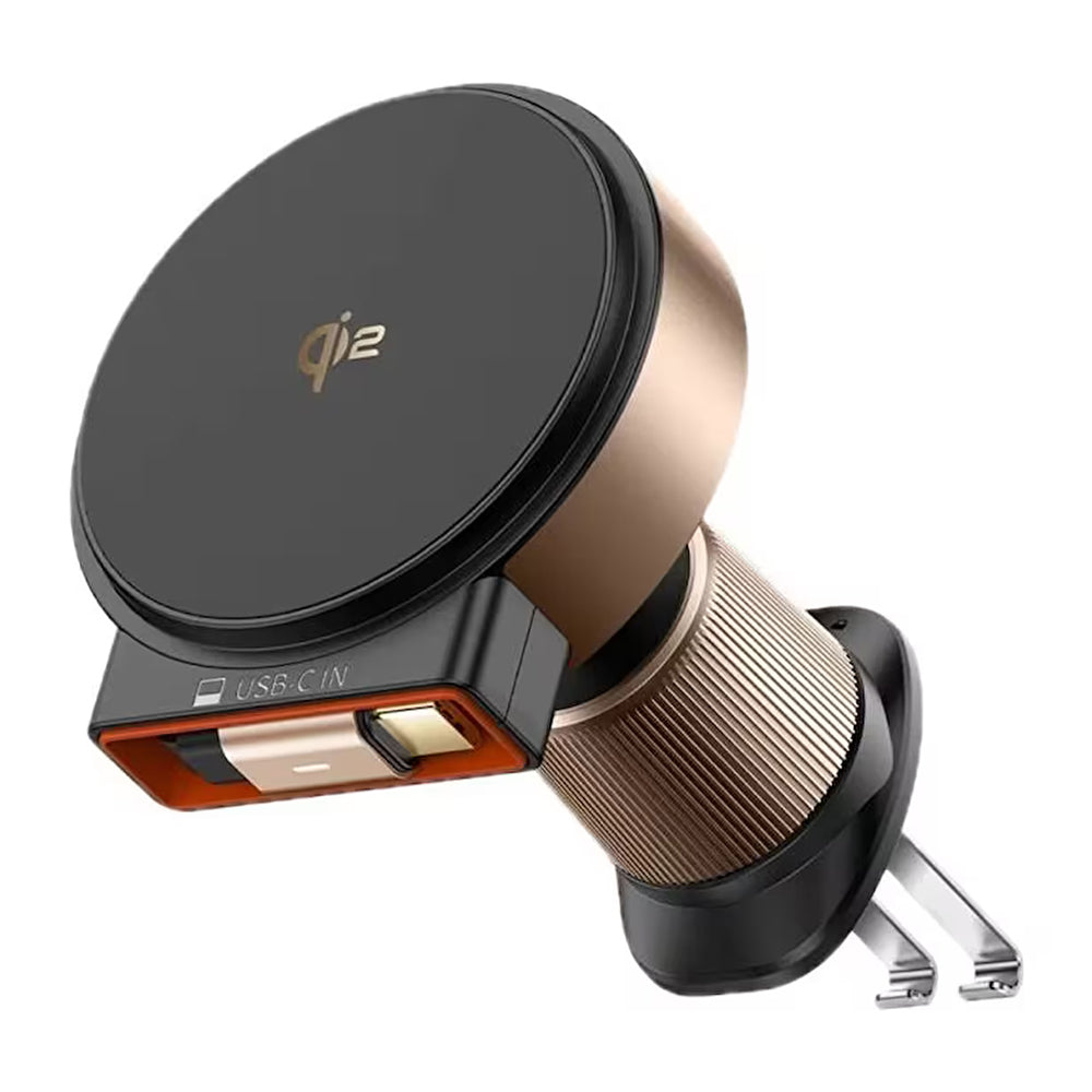 Bezdrátová autonabíječka McDodo CH-0091, 15W, 1.67A, Zlatá