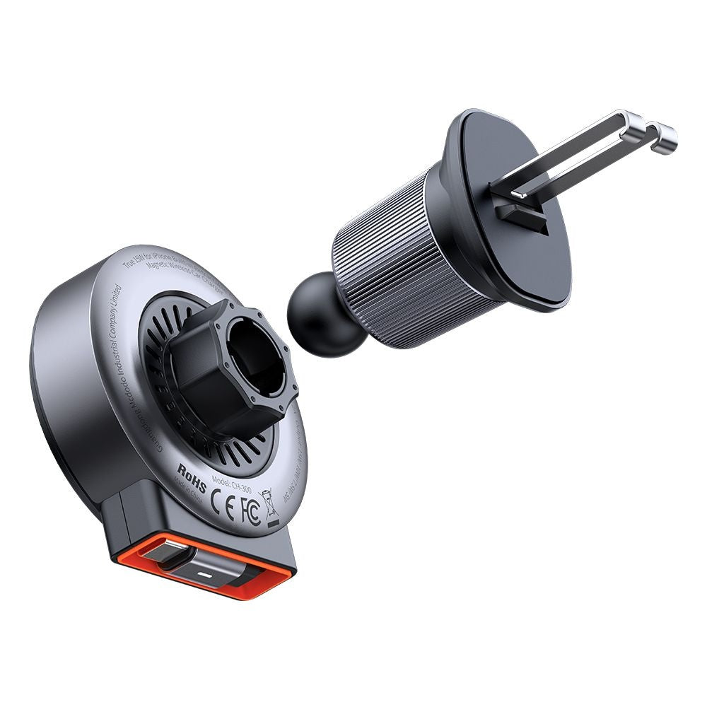 Bezdrátová autonabíječka McDodo CH-3000, 15W, 1.67A, černá