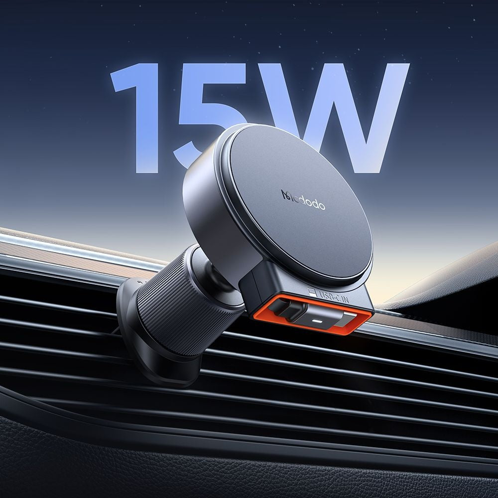 Bezdrátová autonabíječka McDodo CH-3000, 15W, 1.67A, černá