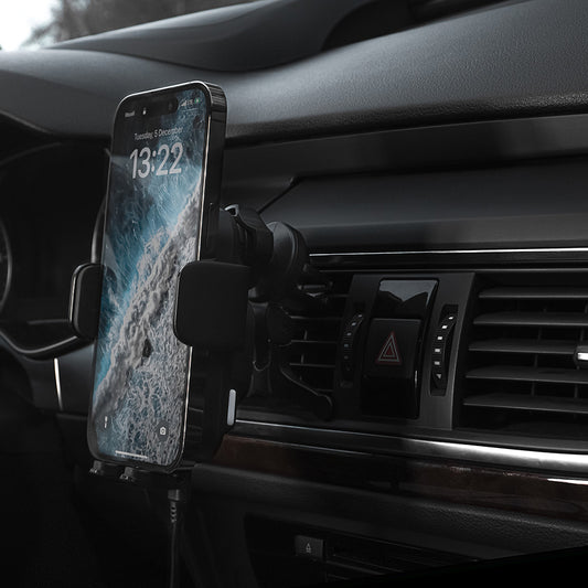 Bezdrátová auto nabíječka Proove Triple Clamp, 15W, 1.67A, Černá WHTC15010001