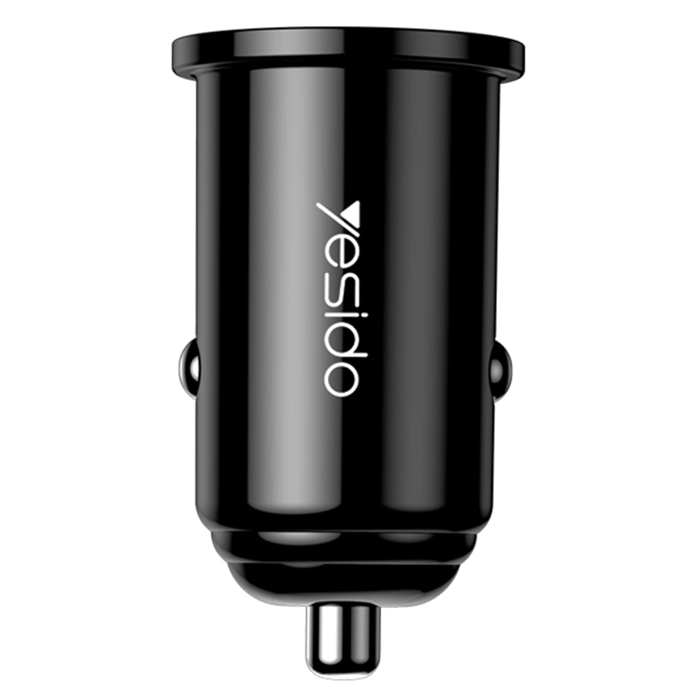 Auto nabíječka Yesido Y38, 18W, 3A, 1 x USB-A, Černá