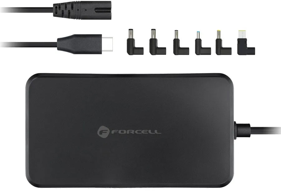 Nabíječka Forcell F-Energy E856, 65W, univerzální, černá