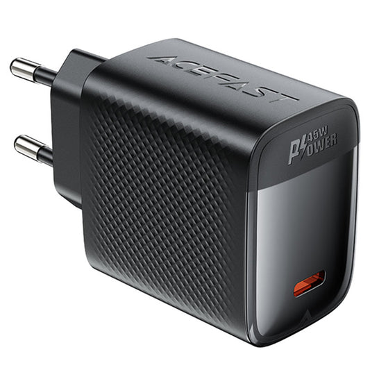 Síťová nabíječka Acefast A112, 45W, 3A, 1 x USB-C, Černá