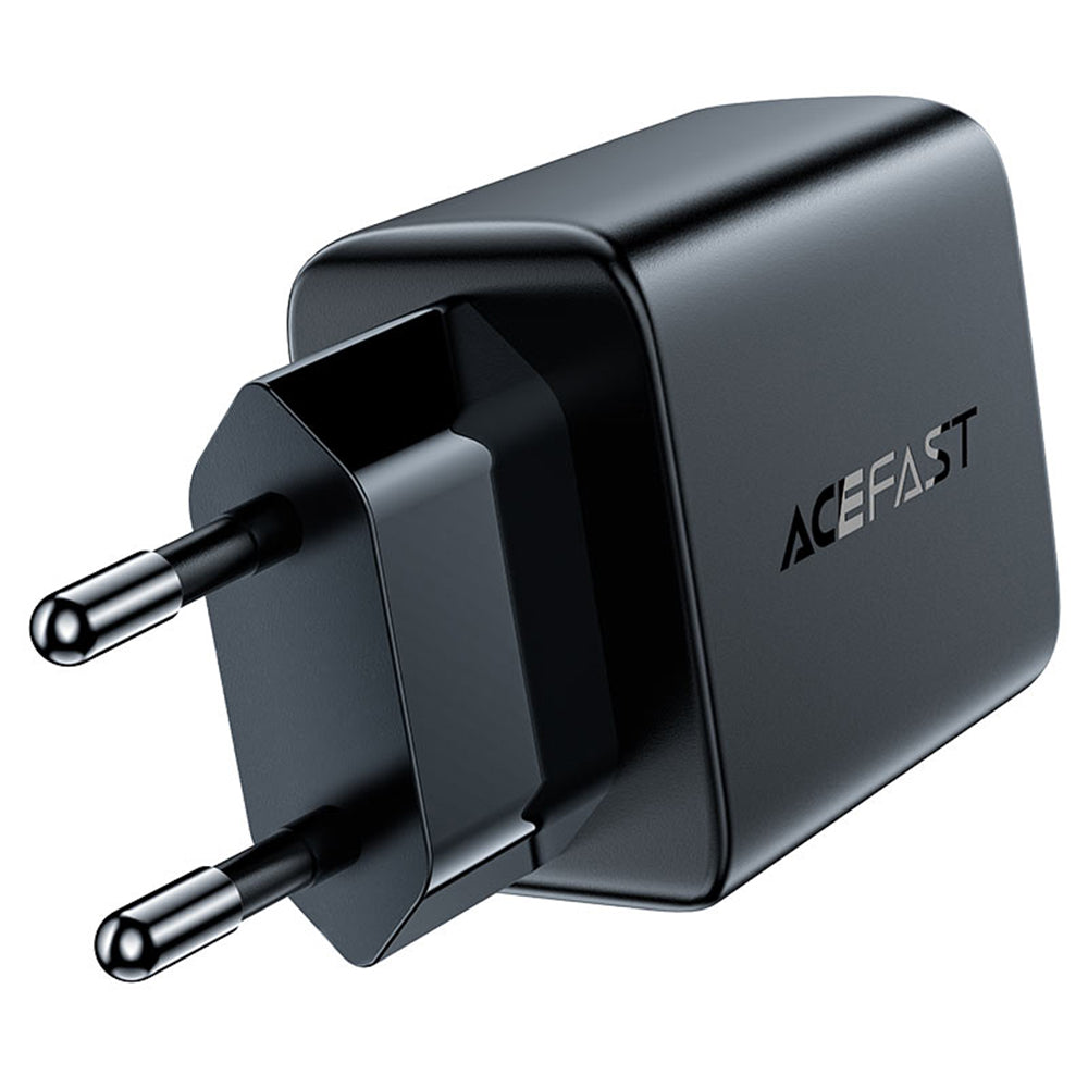 Síťová nabíječka Acefast A33, 18W, 3A, 2 x USB-A, Černá