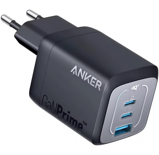 Síťová nabíječka Anker Prime, 67 W, 5 A, 1 x USB-A - 2 x USB-C, černá A2669313
