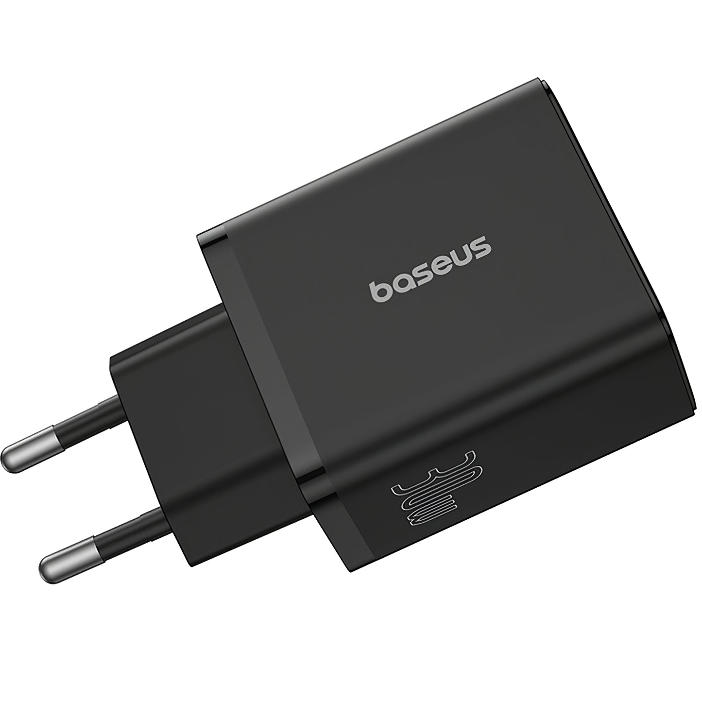 Network Charger Baseus Cube, 30W, 3A, 1 x USB-C - 2 x USB-A, Black P10111402113-00
