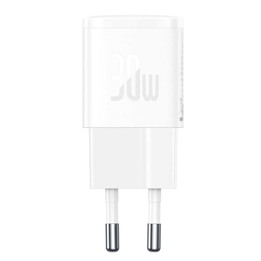 Síťová nabíječka Baseus Cube Pro, 30W, 3A, 1 x USB-C, Bílá CCXF000302
