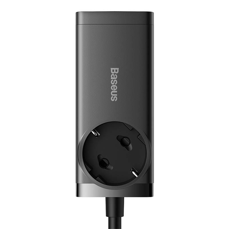 Prodlužovací kabel Baseus GaN3 Pro, 1 x Schuko, Černý PSZM000901