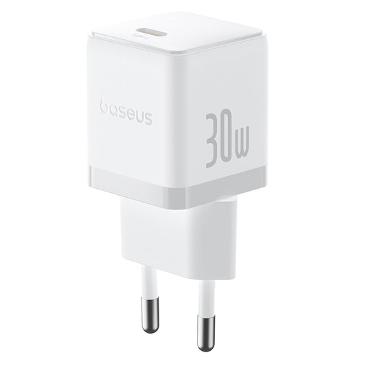 Síťová nabíječka Baseus Palm, 30W, 3A, 1 x USB-C, Bílá P10111605213-00