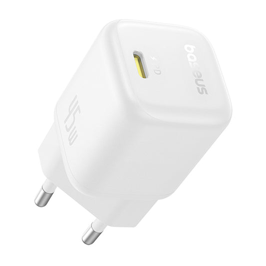 Síťová nabíječka Baseus PicoGo, 45W, 3A, 1 x USB-C, Bílá P10176800213-00