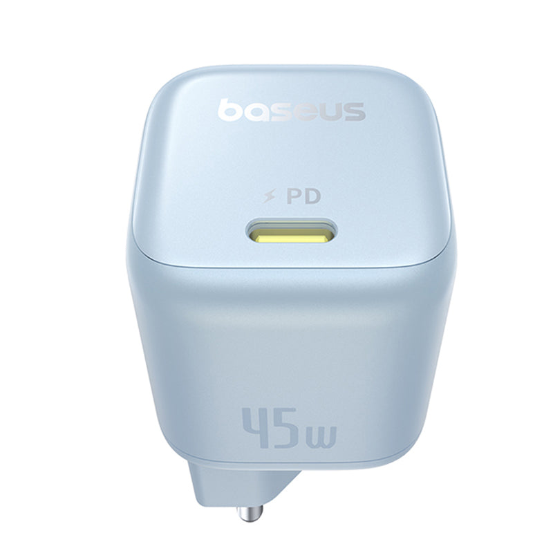 Síťová nabíječka Baseus PicoGo, 45W, 3A, 1 x USB-C, Modrá P10176800313-00