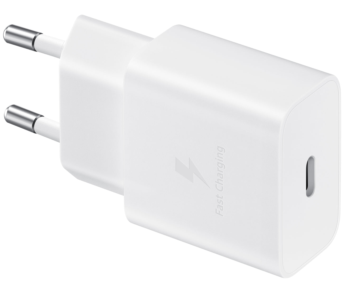 Síťová nabíječka Samsung USB-C s kabelem USB-C, 15W, 2A, 1 x USB-C, bílá EP-T1510XWEGEU