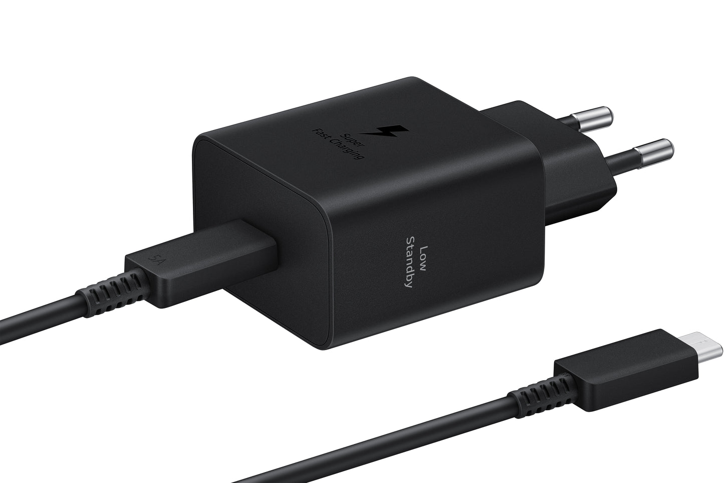 Síťová nabíječka s kabelem USB-C Samsung, 45W, 4.05A, 1 x USB-C, Černá EP-T4511XBEGEU