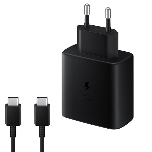 Samsung EP-TA845 + DA705BBE, 45W, 4,05A, 1 x USB-C, černá
