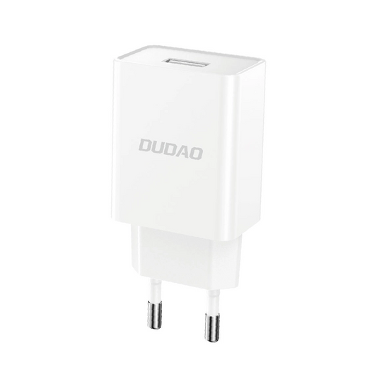 Síťová nabíječka s kabelem USB-C Dudao A4EU, 10W, 2.1A, 1 x USB-A, Bílá