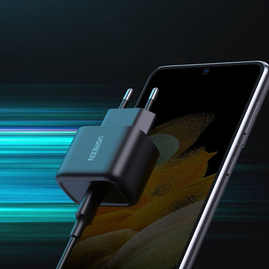 UGREEN CD250, 25W, 3A, 1 x USB-C, 1 x USB-C, černá
