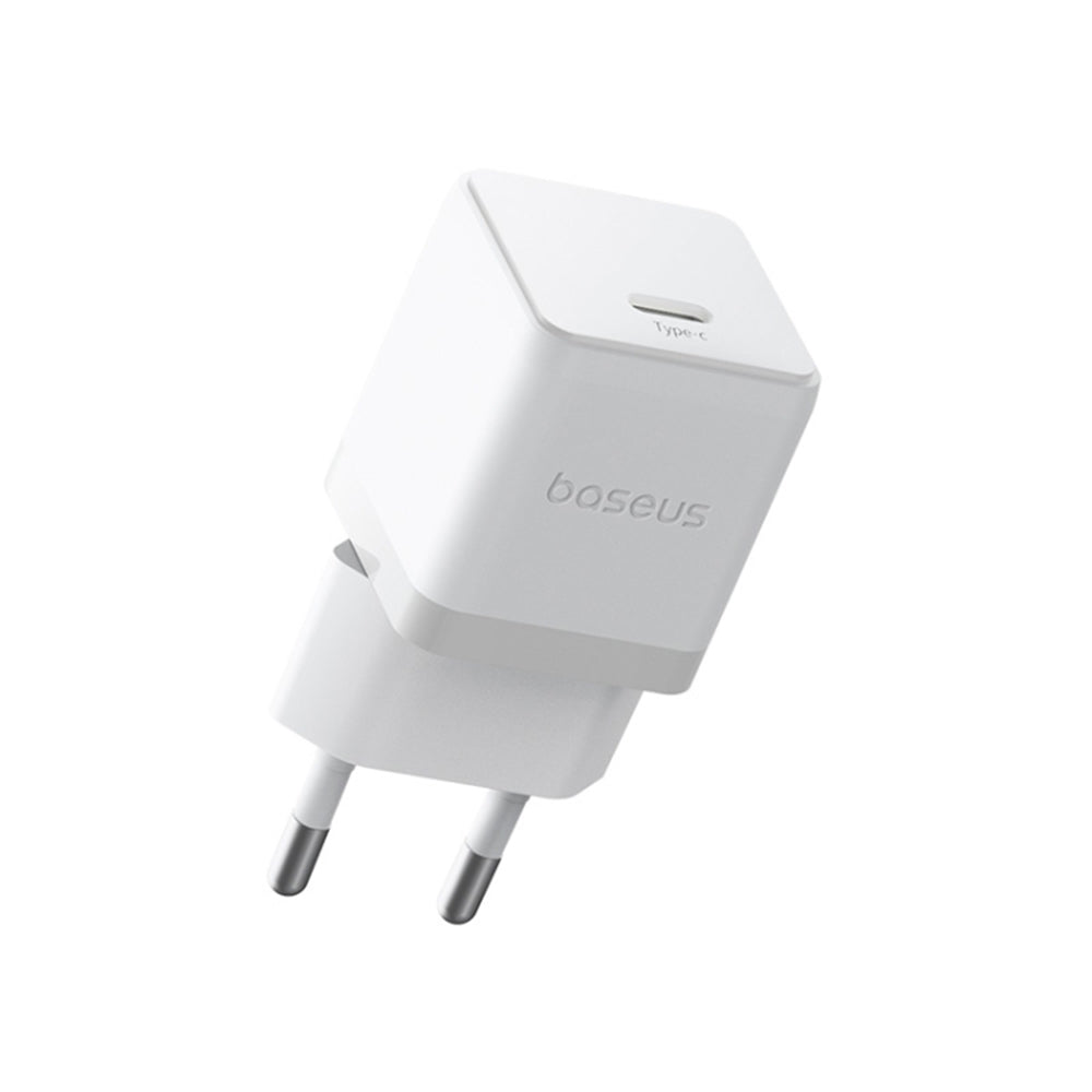 Síťová nabíječka s kabelem USB-C Baseus Palm, 30W, 3A, 1 x USB-C, Bílá P10111605213-01