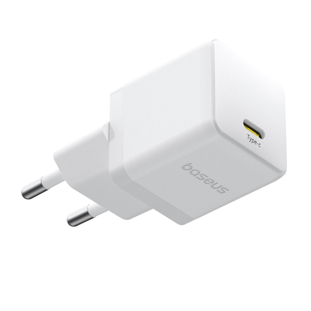 Síťová nabíječka s kabelem USB-C Baseus Palm, 20W, 3A, 1 x USB-C, Bílá P10111602213-01