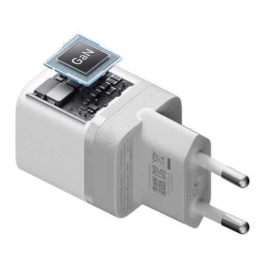 Síťová nabíječka Cuktech, 40W, 3A, 1 x USB-C, bílá CKAC301SEUWH