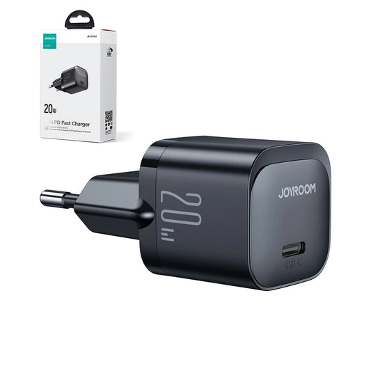 Síťová nabíječka Joyroom JR-TCF02, 20W, 3A, 1 x USB-C, Černá