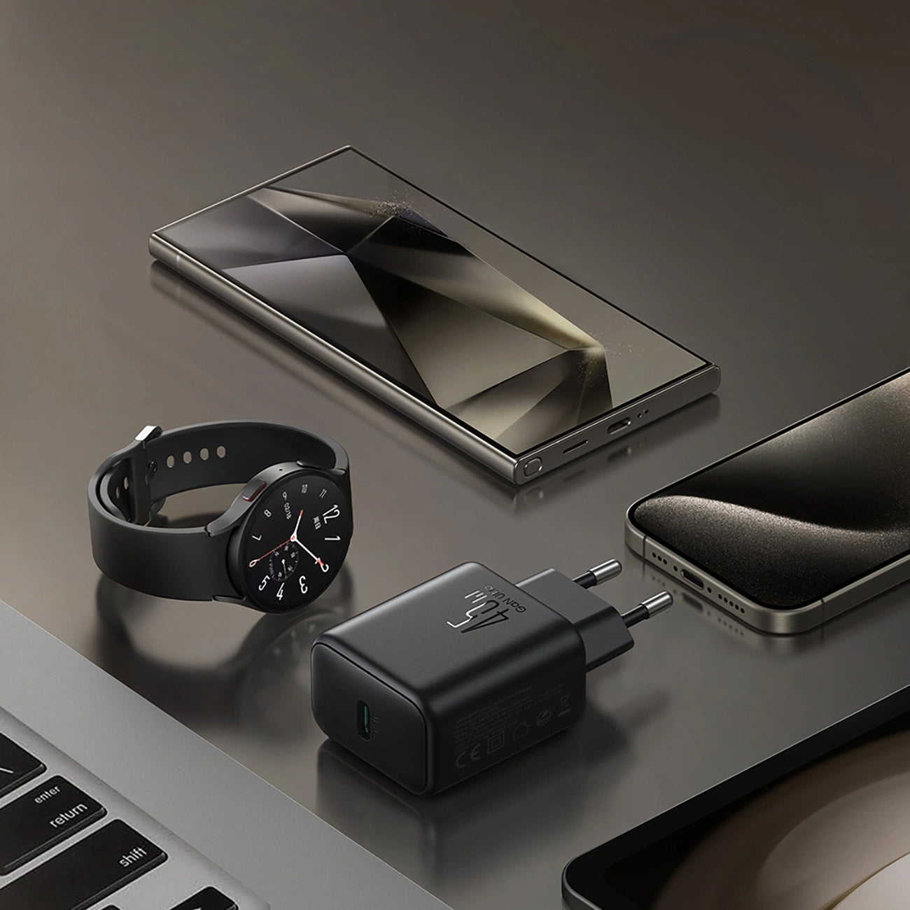 Síťová nabíječka Joyroom JR-TCG13, 45W, 3A, 1 x USB-C, Černá