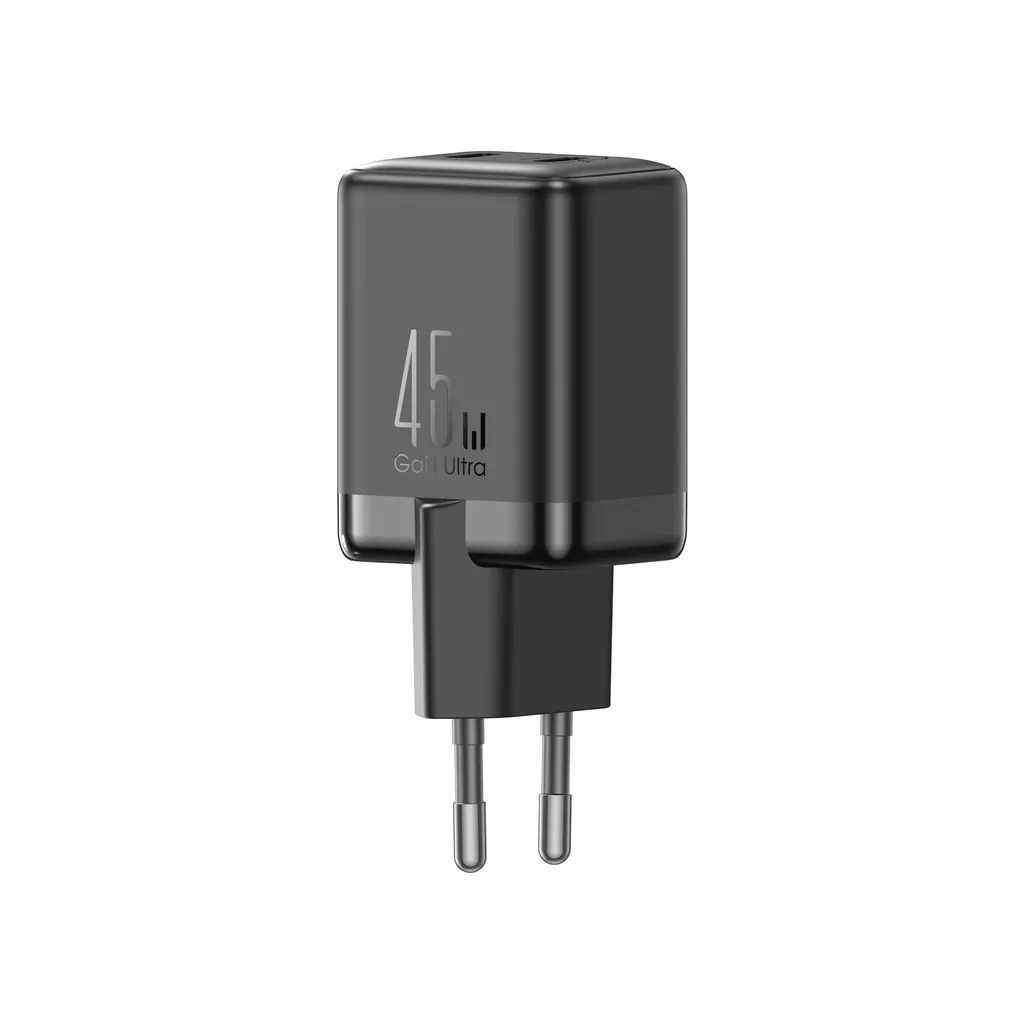 Síťová nabíječka Joyroom JR-TCG17, 45W, 3A, 2 x USB-C, Černá