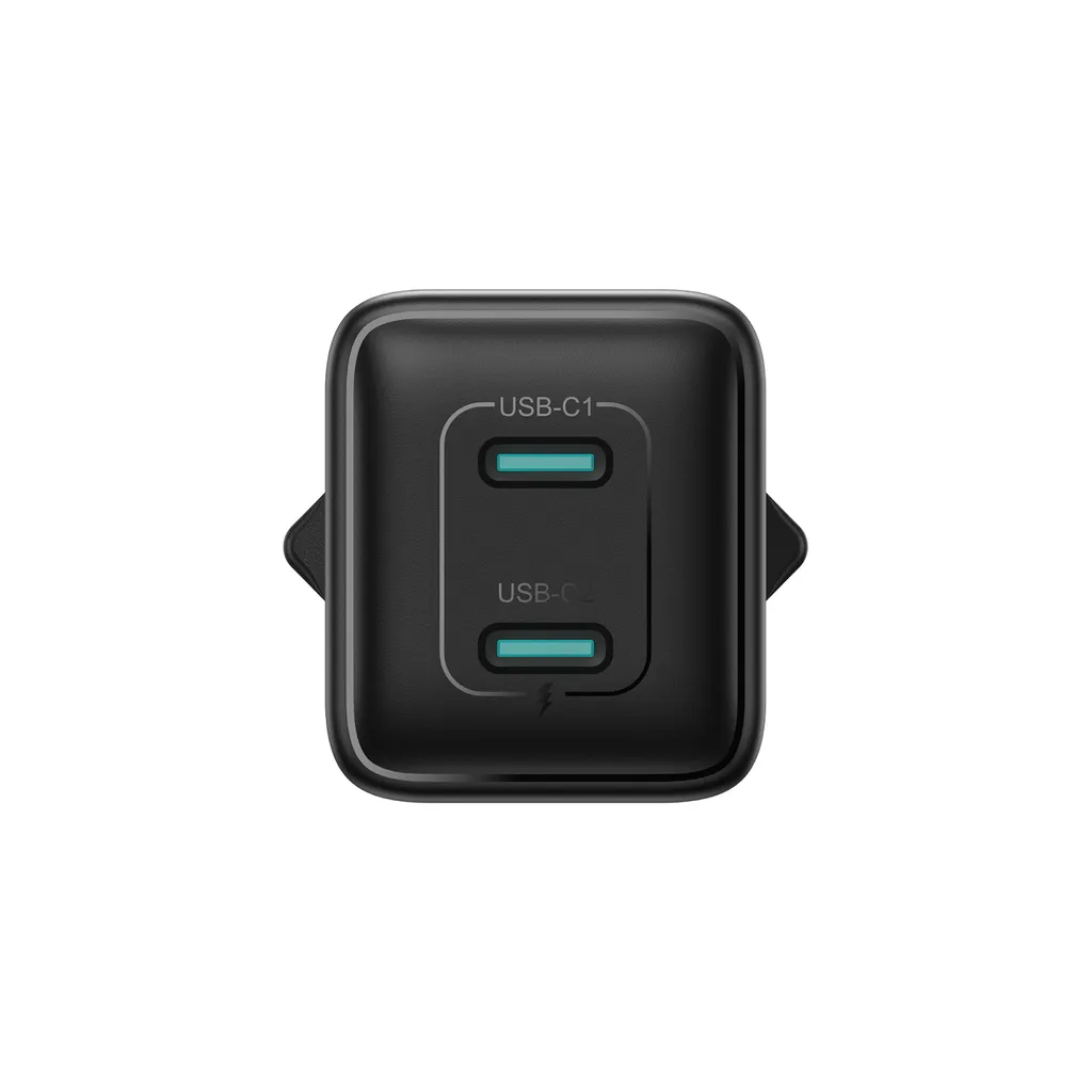 Síťová nabíječka Joyroom JR-TCG17, 45W, 3A, 2 x USB-C, Černá