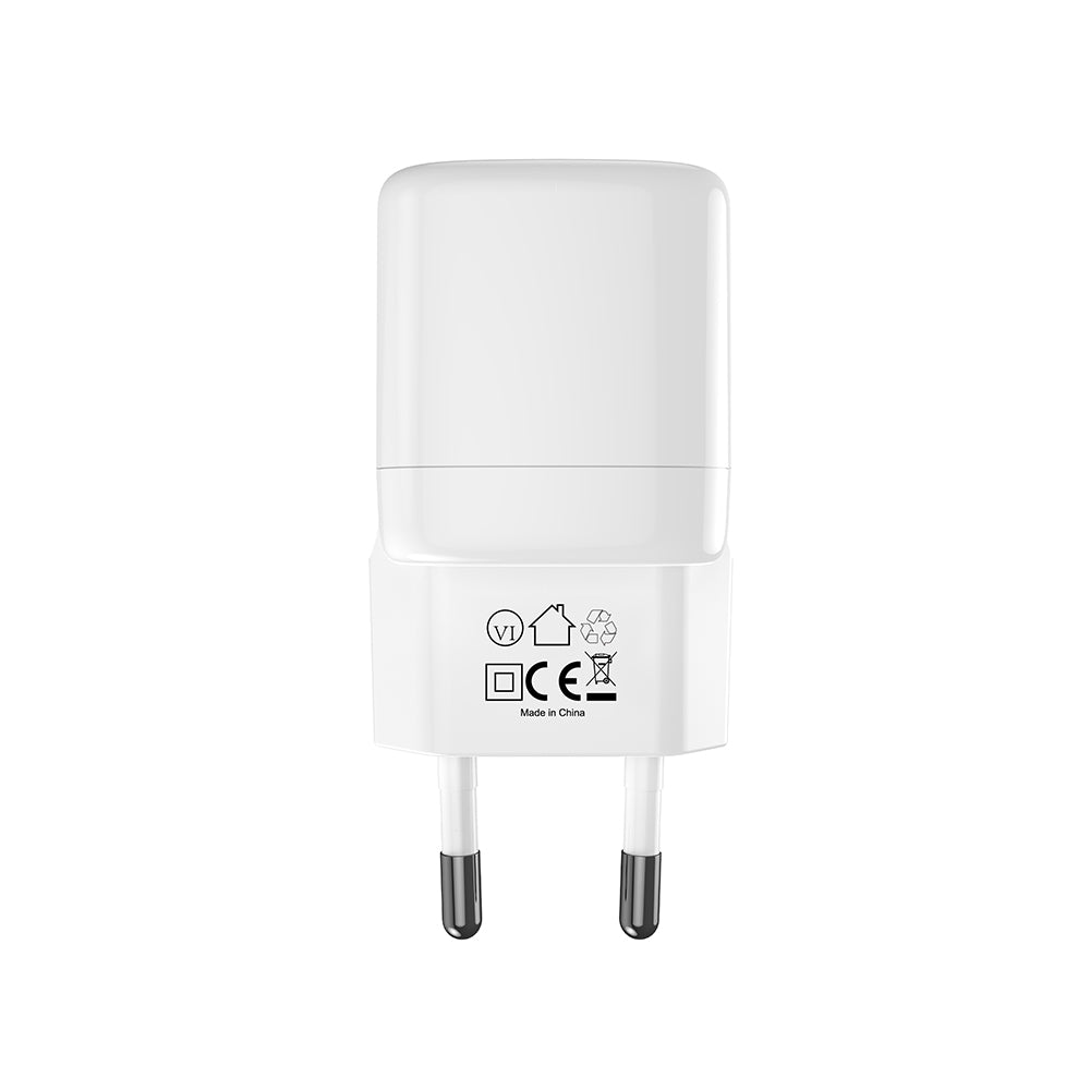 Síťová nabíječka Lito LC11, 30W, 3A, 1 x USB-C, Bílá