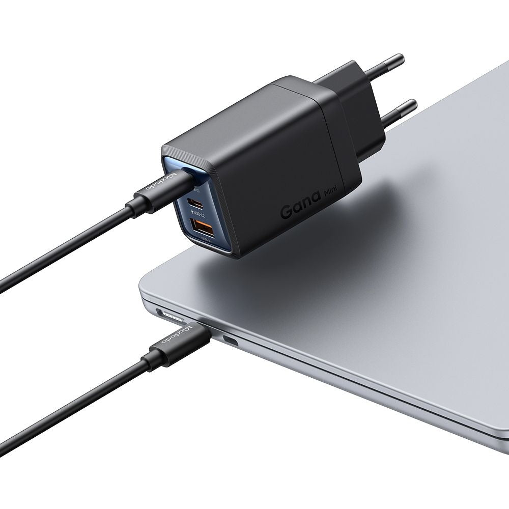 Síťová nabíječka McDodo CH-0970 Gana Mini, 67W, 3A, 1 x USB-A - 2 x USB-C, černá