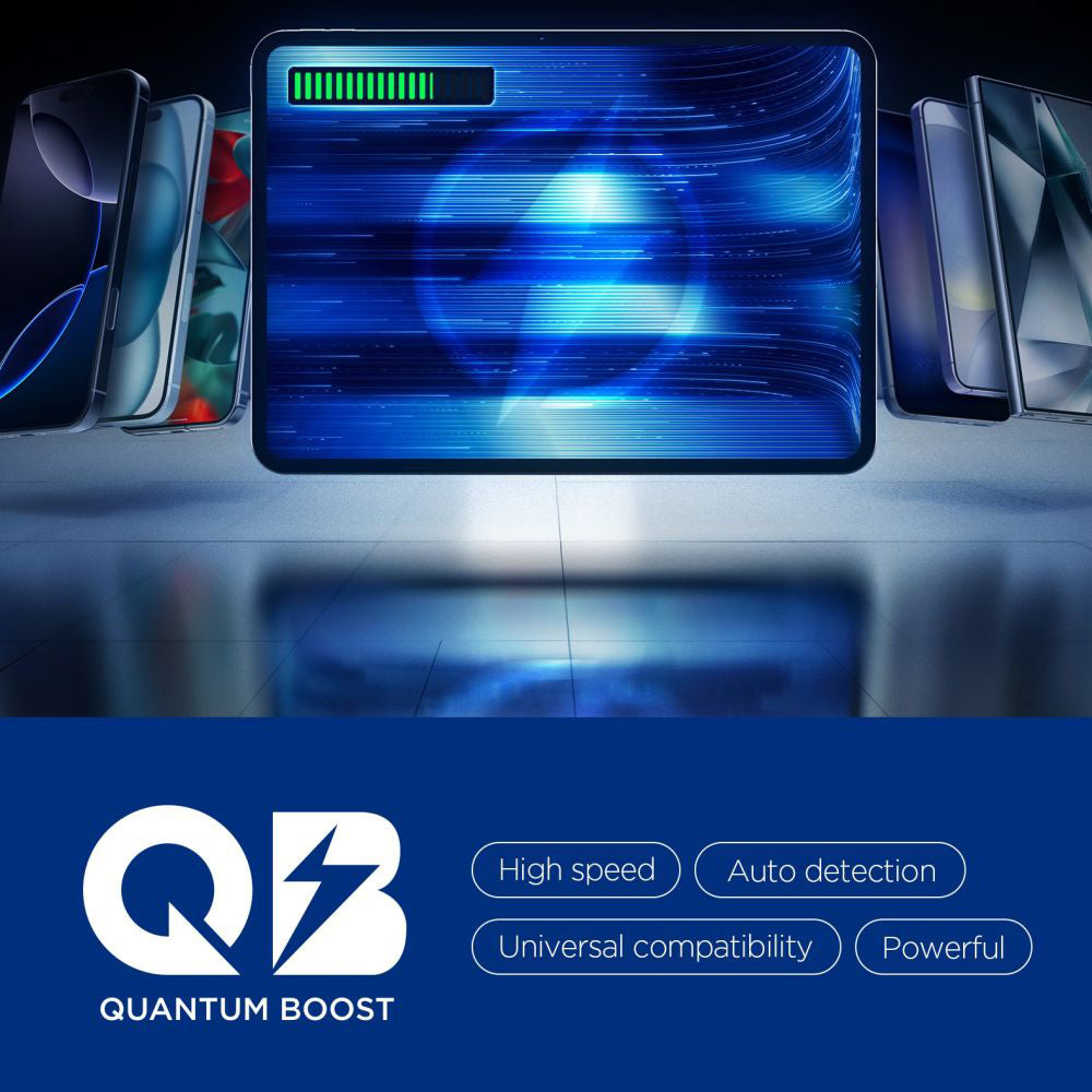 Síťová nabíječka Spigen Essential, 35W, 3A, 1 x USB-A - 1 x USB-C, Černá