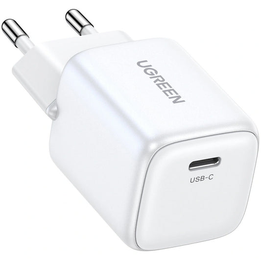 Síťová nabíječka UGREEN CD319, 30W, 3A, 1 x USB-C, bílá