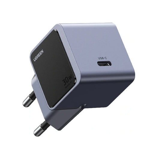 Síťová nabíječka UGREEN X503 Nexode Air, 30 W, 3A, 1 x USB-C, šedá