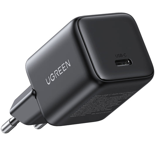 Síťová nabíječka UGREEN X513, 30W, 3A, 1 x USB-C, Černá