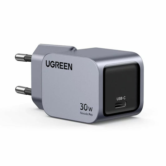 Síťová nabíječka UGREEN X703 Nexode Pro, 30 W, 3A, 1 x USB-C, šedá