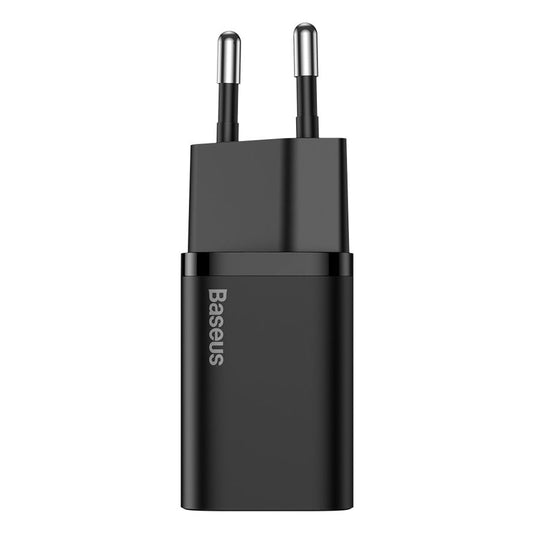 Síťová nabíječka Baseus Super Si, 25W, 3A, 1 x USB-C, černá CCSP020101
