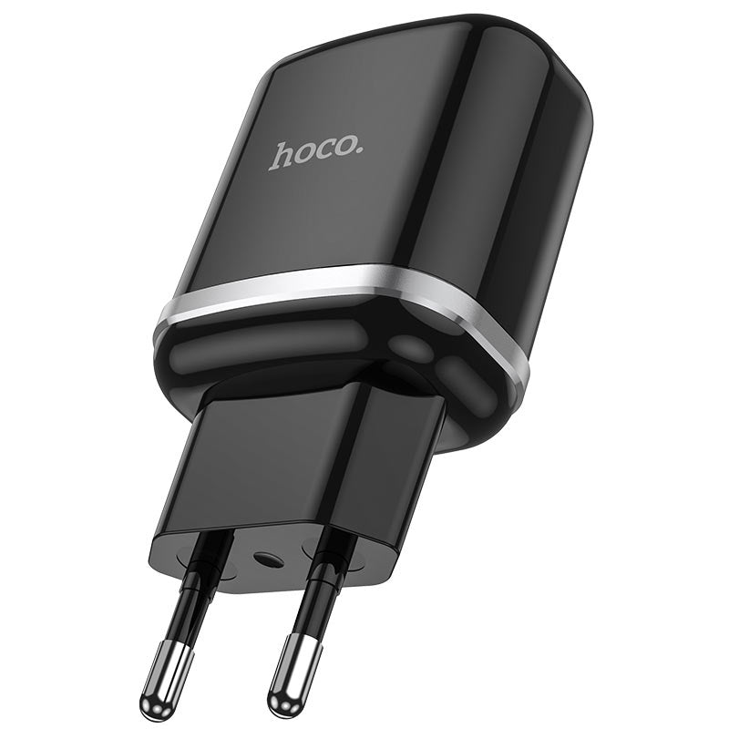 Síťová nabíječka HOCO N3, 18W, 3A, 1 x USB-A, Černá