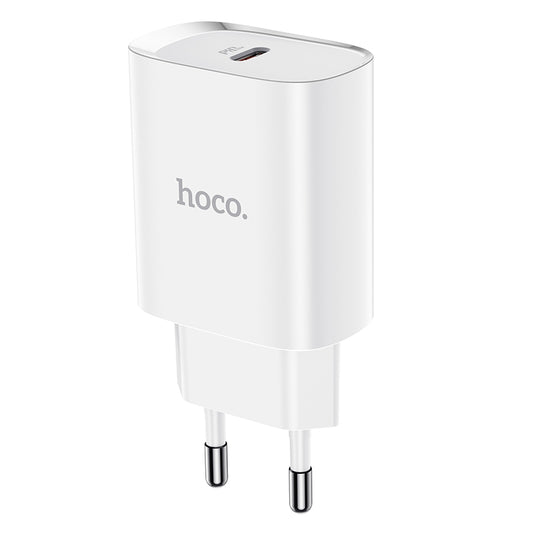Síťová nabíječka HOCO N14, 20W, 3A, 1 x USB-C, bílá