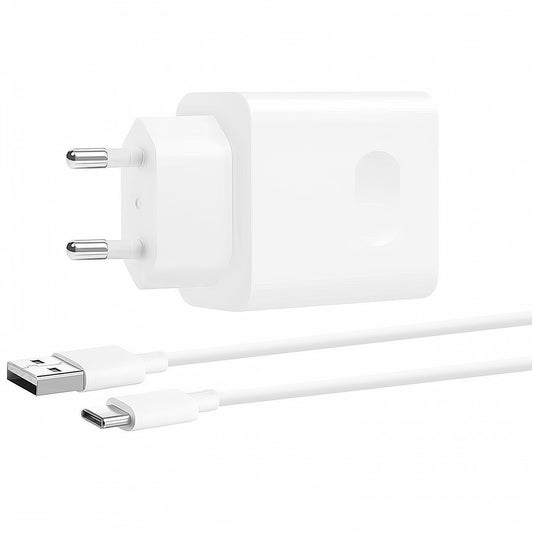 Síťová nabíječka Huawei CP404B s kabelem USB-C Huawei CP404B, 22,5 W, 2,25 A, 1 x USB-A, bílá 55033325