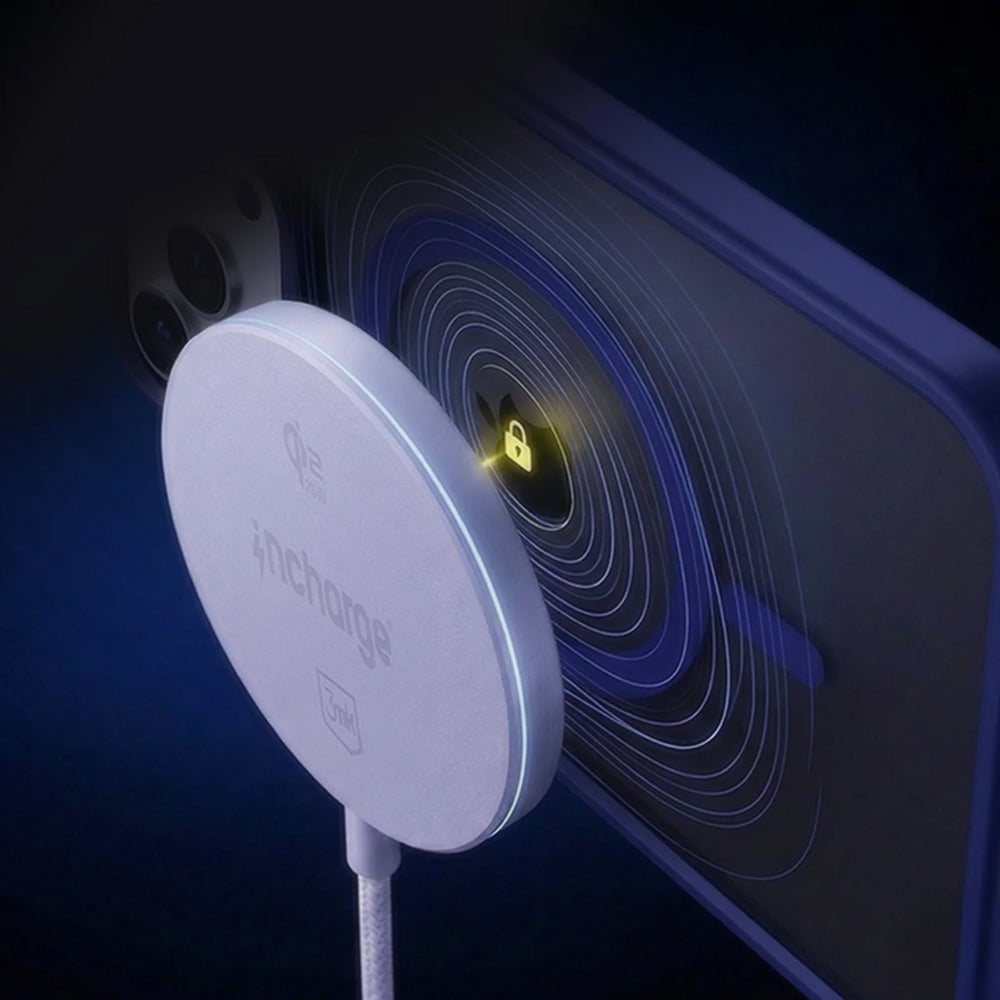 Bezdrátová síťová nabíječka 3MK Align, 25W, bílá