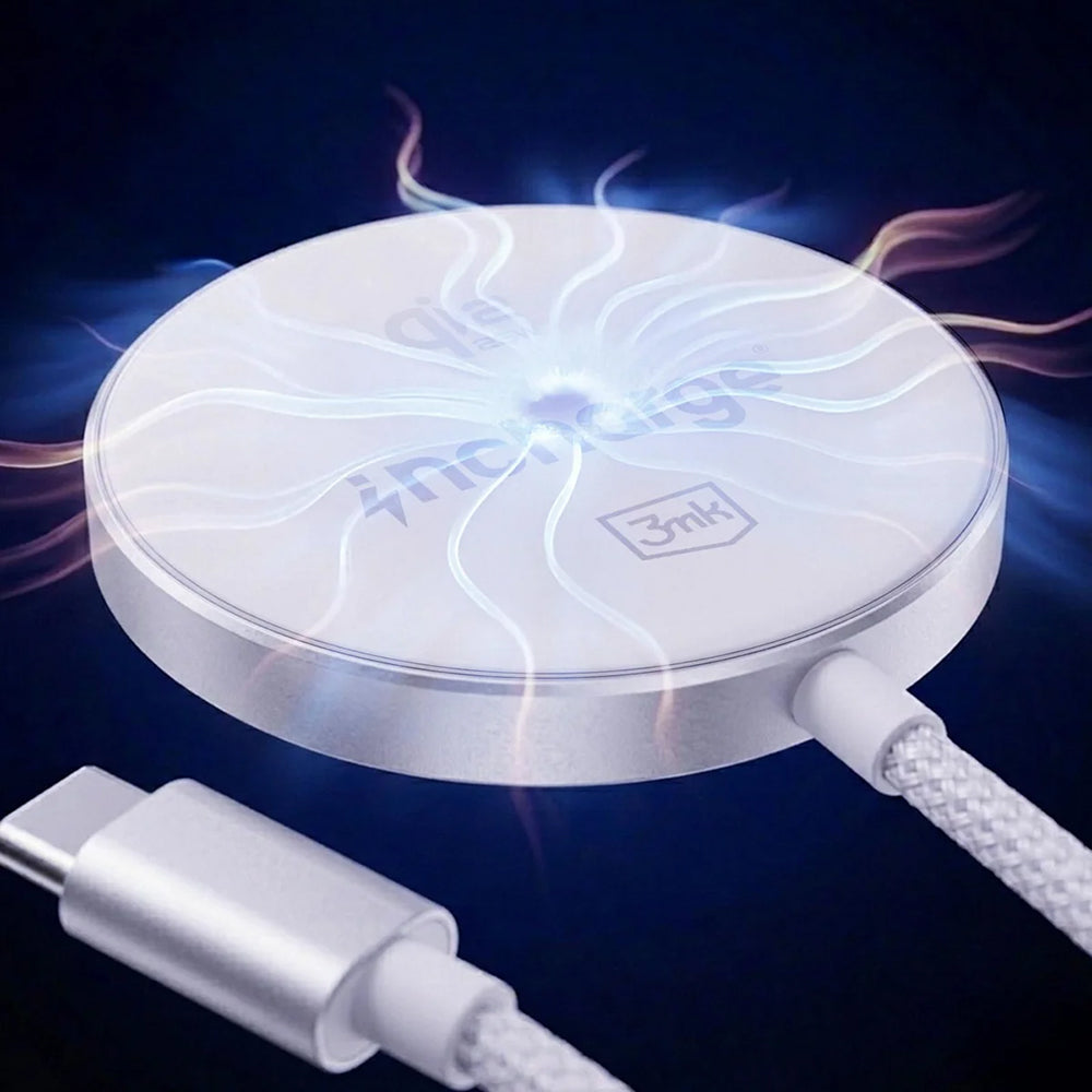 Bezdrátová síťová nabíječka 3MK Align, 25W, bílá